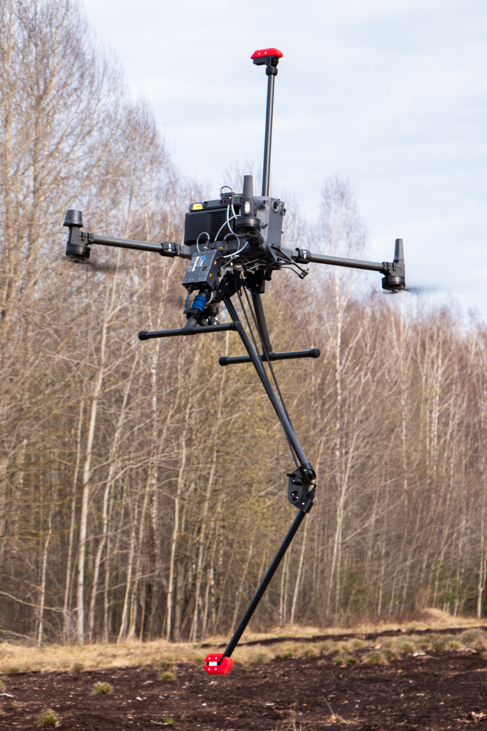 MagNimbus in a gradiometer configuration with two QTFM sensors
