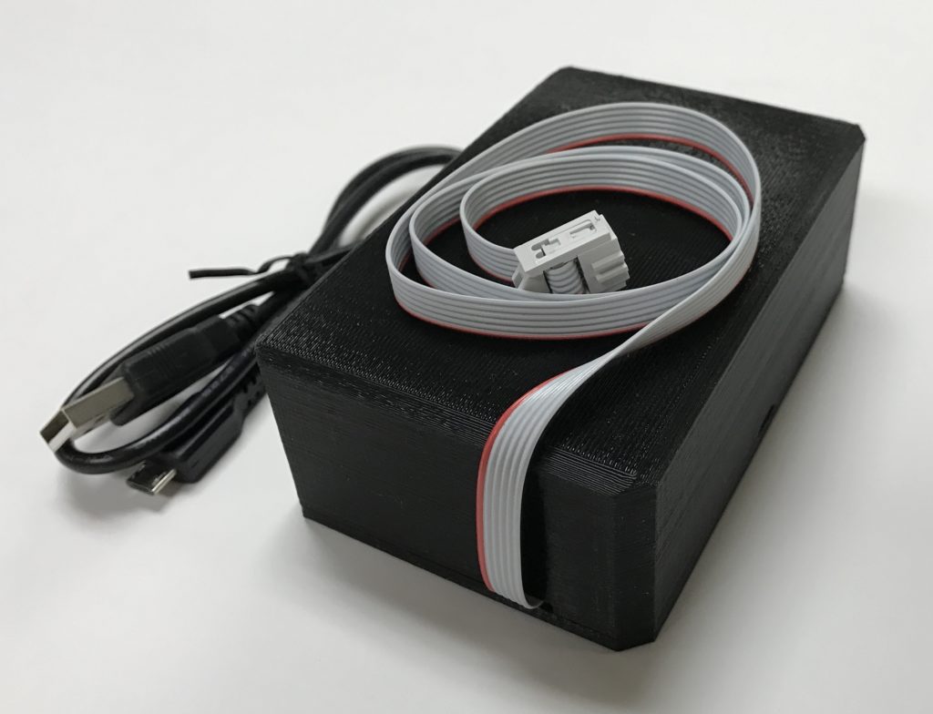 QZFM programmer unit with ribbon cable